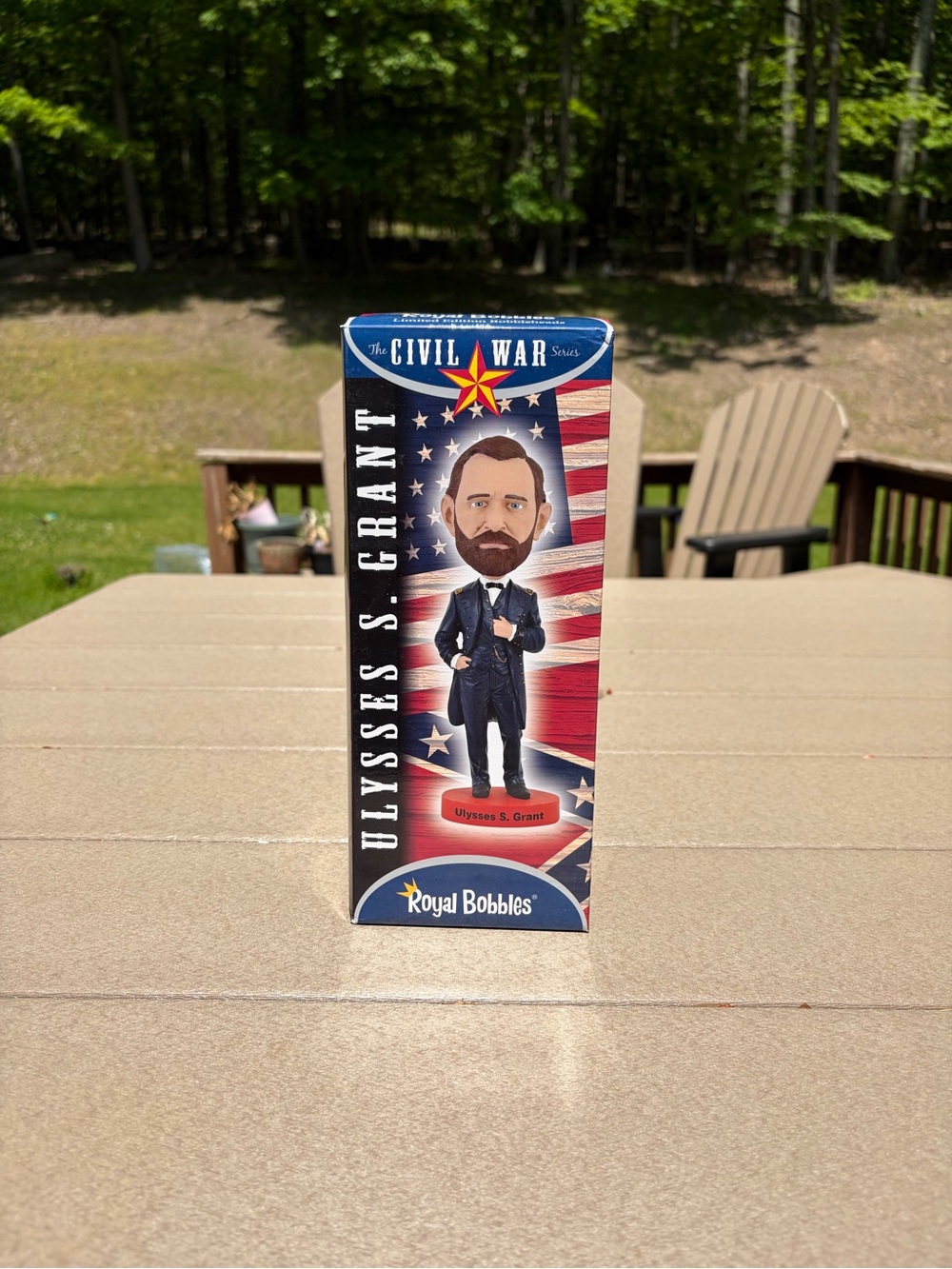 Ulysses S Grant Bobblehead Royal Bobbles President Civil War Series 2015 Limited